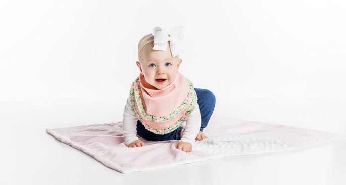 Fabric Baby Scarf