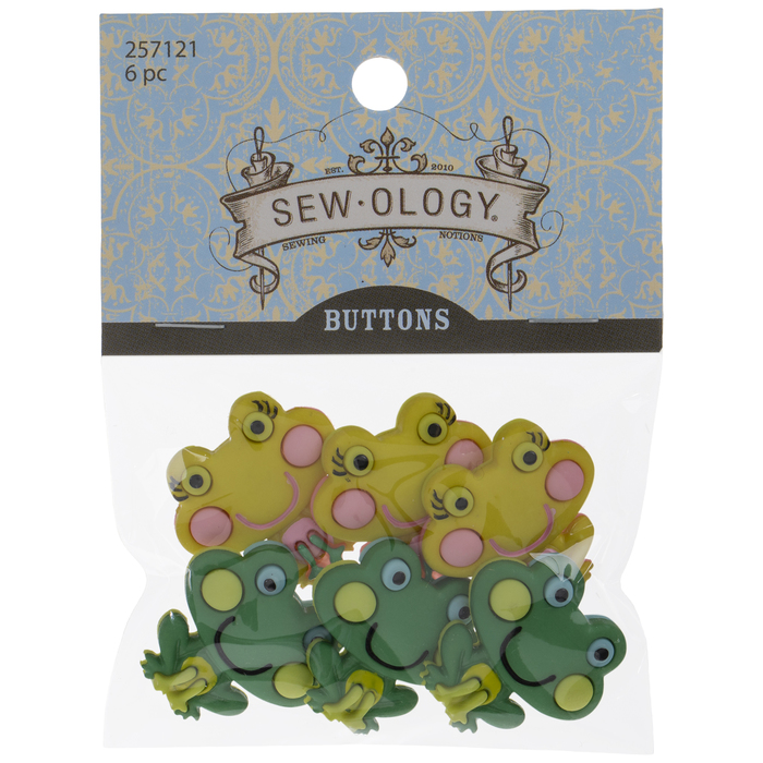 Frog Shank Buttons Hobby Lobby 257121