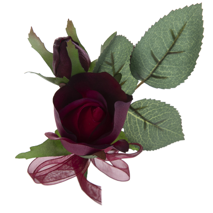 Burgundy True Touch Rose Corsage Hobby Lobby 1567700