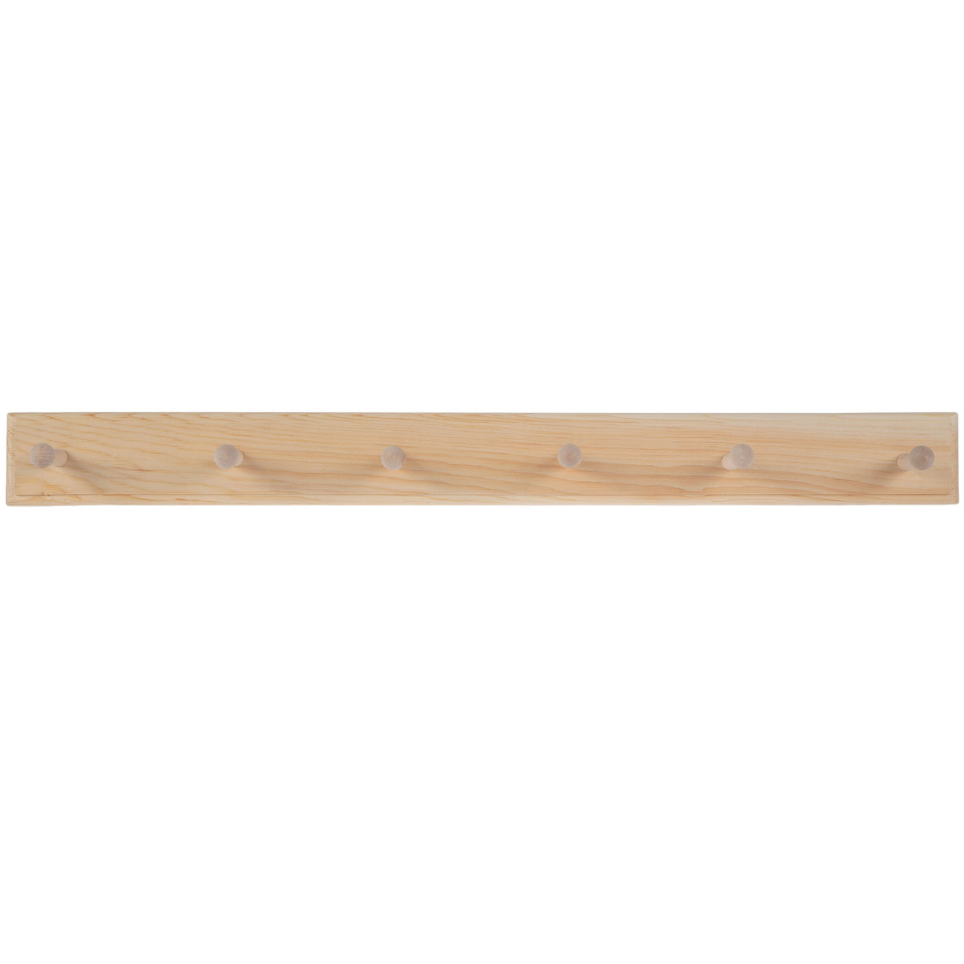 Unfinished Wooden Peg Coat Rack Tradingbasis