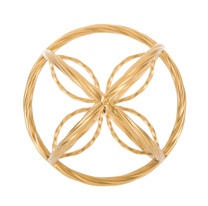 Gold Ornate Metal Decorative Sphere Small Hobby Lobby 1467810