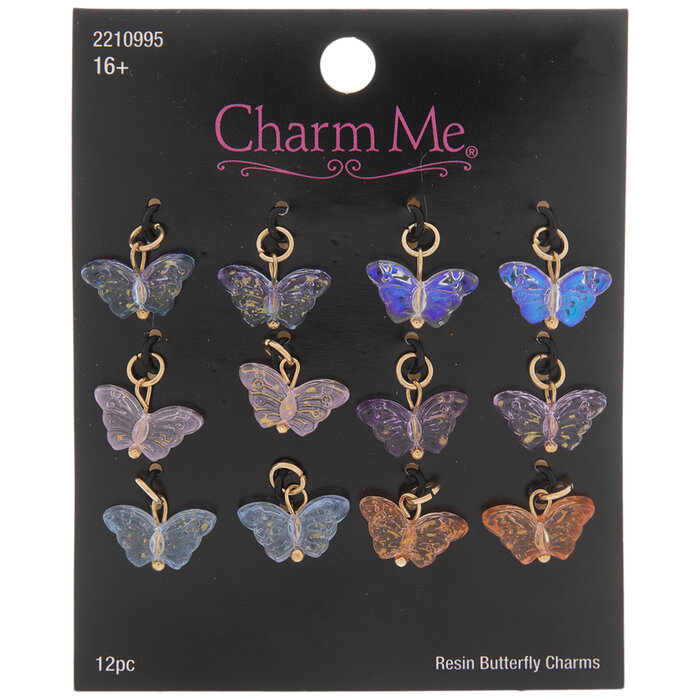 MultiColor Butterfly Charms Hobby Lobby 2210995