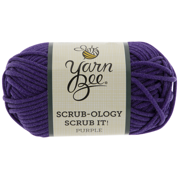 Purple Yarn Bee ScrubOlogy Scrub It Yarn Hobby Lobby 1963602