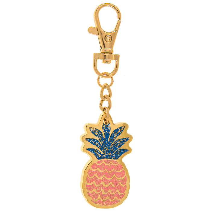 pineapple keychain