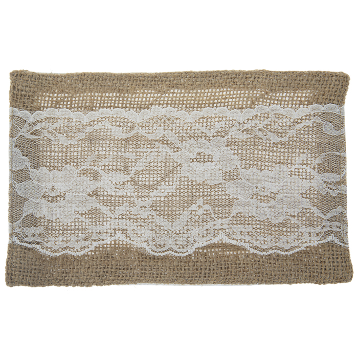 Burlap & Lace Bouquet Wrap Hobby Lobby 944595