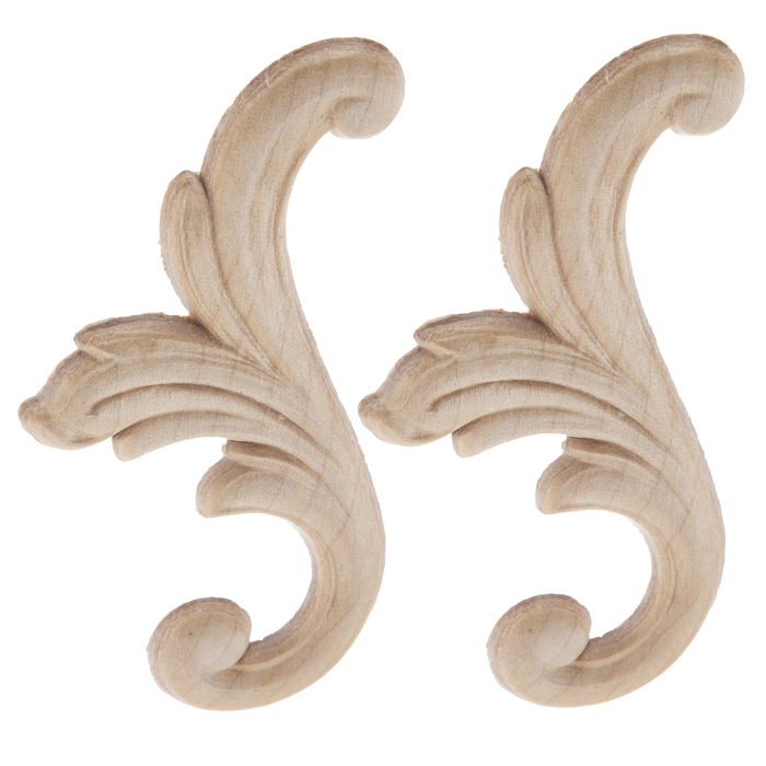 Feather Scroll Wood Appliques Hobby Lobby 859306