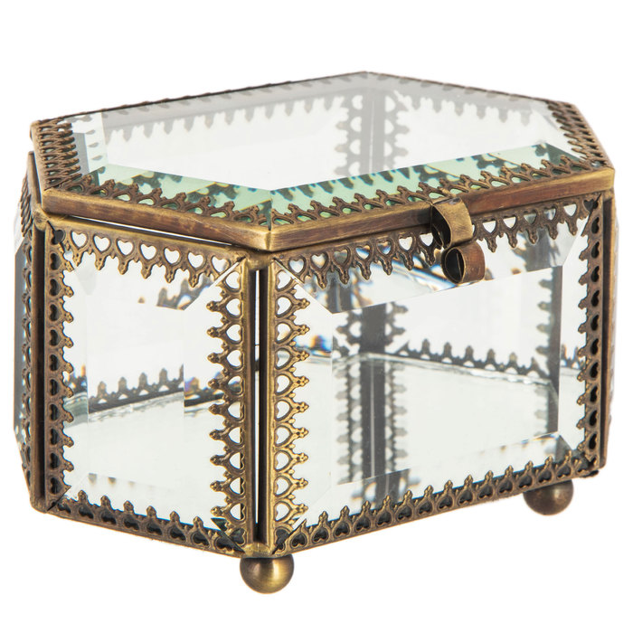 Ornate Mirrored Glass Jewelry Box Hobby Lobby 1472919