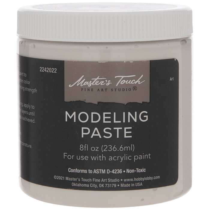 Master's Touch Modeling Paste 8 Ounce Hobby Lobby 2242022