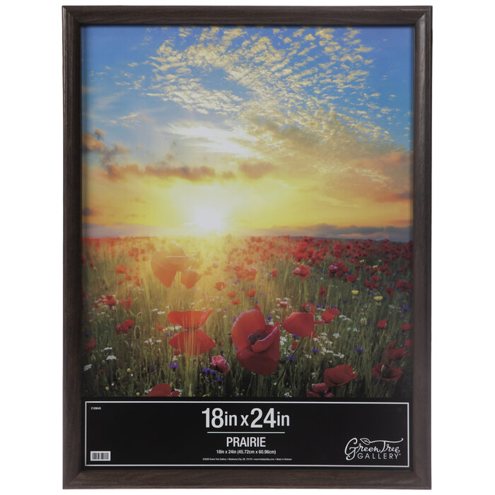 Dark Brown Beveled Wood Wall Frame 18" x 24" Hobby Lobby 2189645