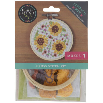 Sunflower Cross Stitch Kit