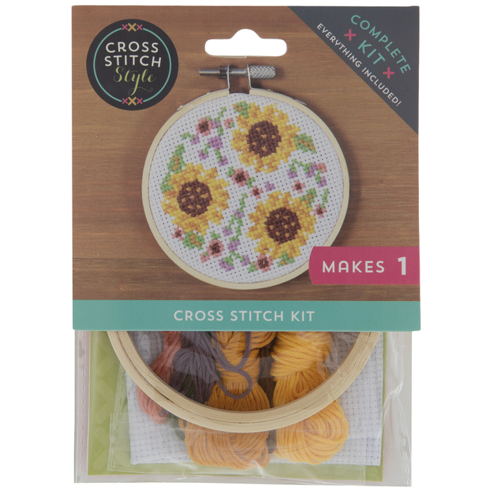 Sunflower Cross Stitch Kit Hobby Lobby 2052249