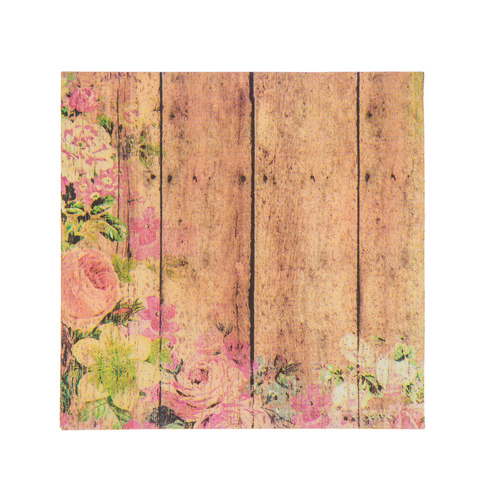 Wood Plank & Floral Napkins Small Hobby Lobby 1353101