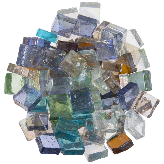 Iridescent Square Glass Mosaic Gems Hobby Lobby 524306