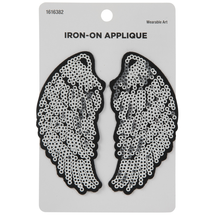 Wings Sequin IronOn Appliques Hobby Lobby 1616382