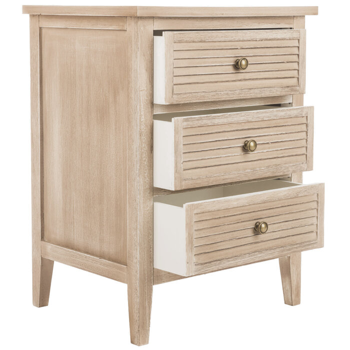 White Stone Wood Side Table Hobby Lobby 1041938