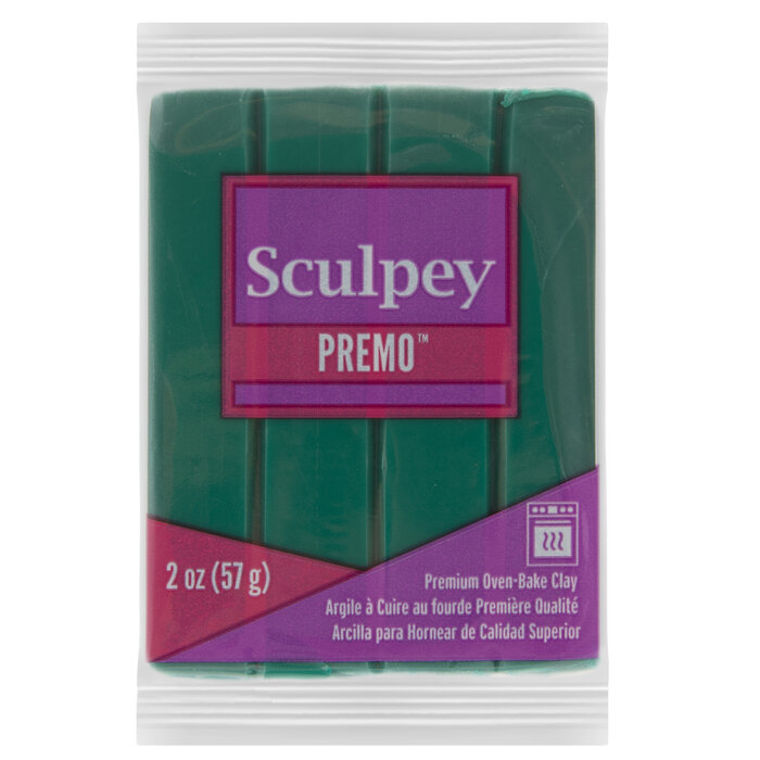 Argilla Polimerica Sculpey Premo™ - Verde Menta, 56.7g, Per Gioielli E Fai Da Te - Foto 8