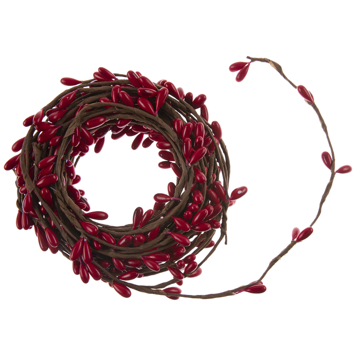 Red Berry Ribbon Garland Hobby Lobby 1893130