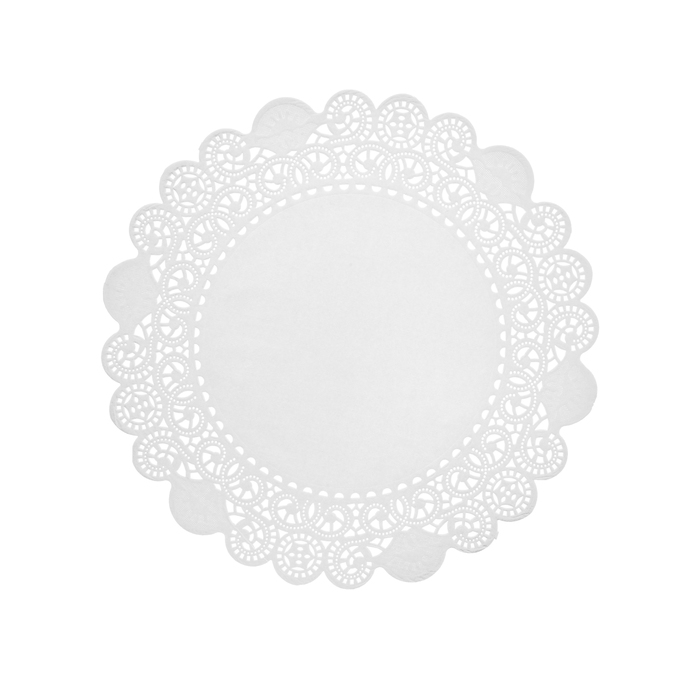 White Grease Proof Doilies 8" Hobby Lobby 484436