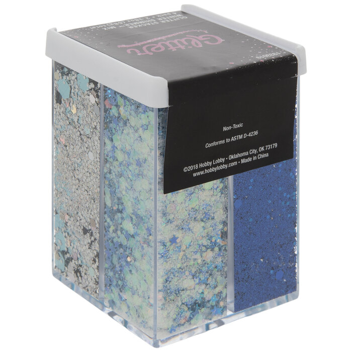 Winter Shimmer Glitter Stacker Hobby Lobby 1933019