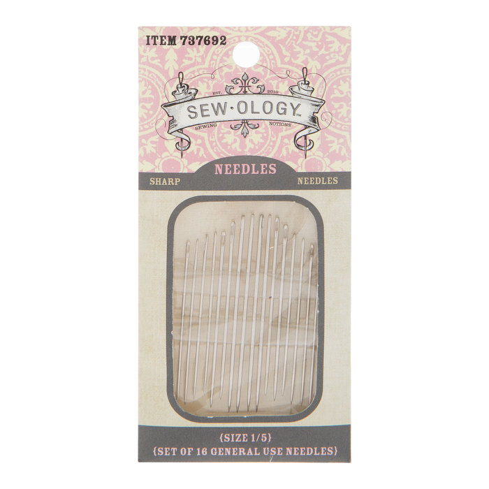 Sharp Hand Needles Sizes 1/5 Hobby Lobby 737692