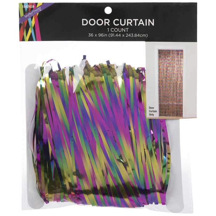 Rainbow Foil Door Curtain Hobby Lobby 1842459