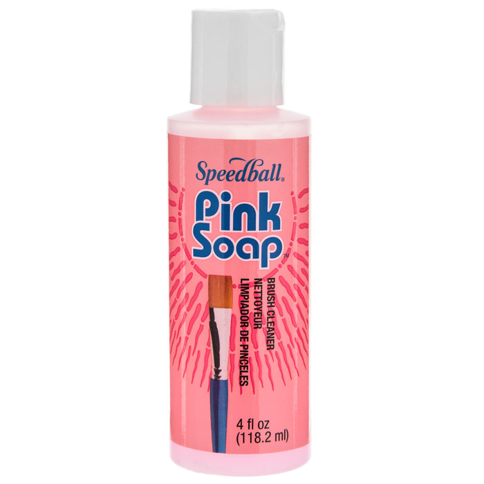 Pink Soap Brush Cleaner 4 Ounce Hobby Lobby 598631