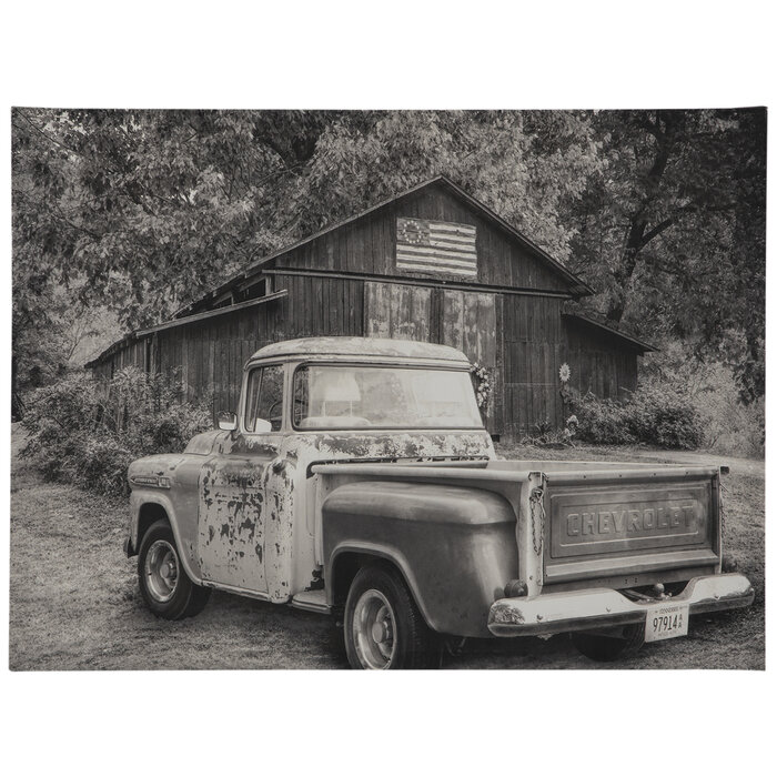 Vintage Truck & Barn Canvas Wall Decor Hobby Lobby 2055515