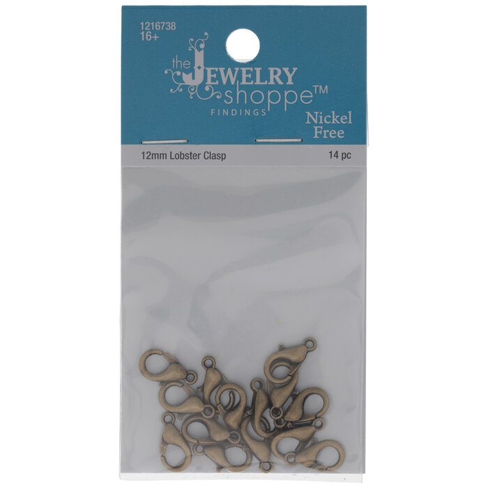 Lobster Clasps 12mm Hobby Lobby 1216738