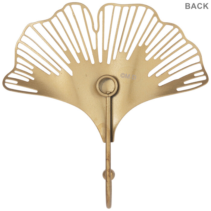 Gold Ginkgo Leaf Metal Wall Hook Hobby Lobby 2128544