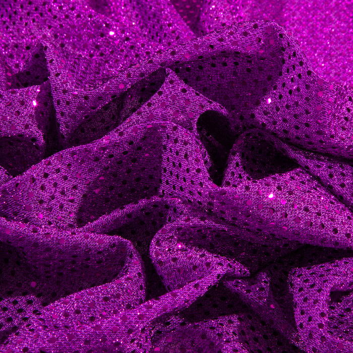 Purple Sequin Fabric 2mm Hobby Lobby 720086