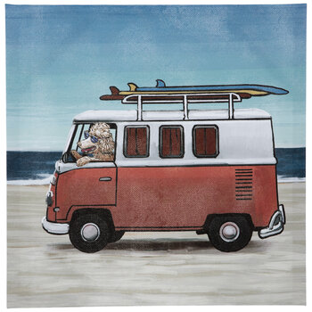 Dog Beach Bus Canvas Wall Decor Hobby Lobby 5629738 - Volkswagen Bus Home Decor Dog Beach Bus Canvas Wall Decor Hobby Lobby 5629738 - Volkswagen Bus Home Decor