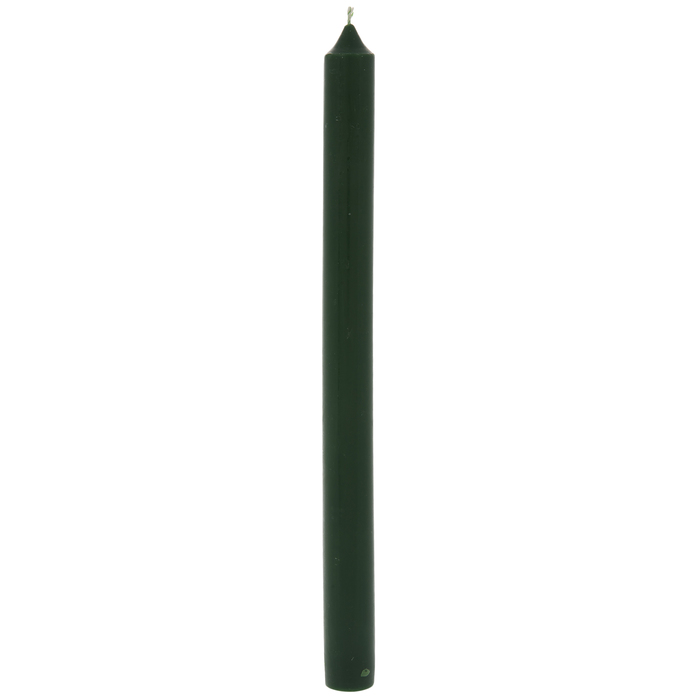 Hunter Green Taper Candle 10" Hobby Lobby 722488