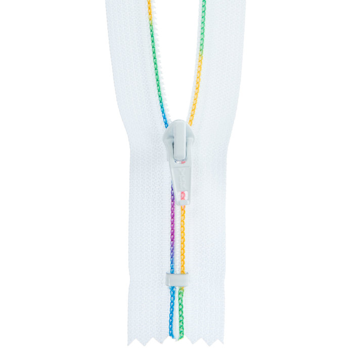 White Rainbow Zipper Hobby Lobby 1845577