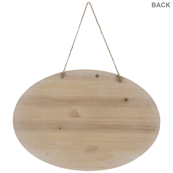 Distressed White Beaded Oval Wood Wall Decor Hobby Lobby 2095412
