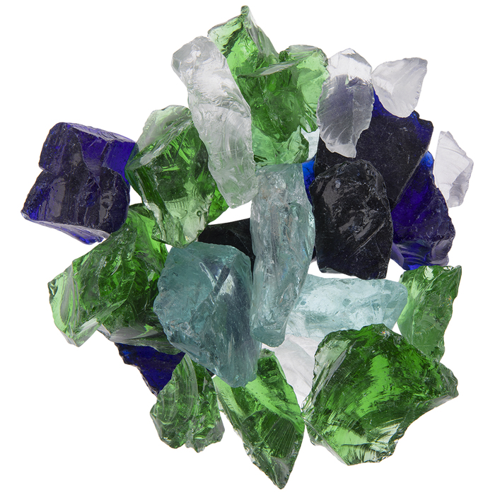 Blue Green Sea Glass Mosaic Gems Hobby Lobby 1200120 - Teal Glass Vase Gems Blue Green Sea Glass Mosaic Gems Hobby Lobby 1200120 - Teal Glass Vase Gems