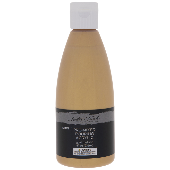 Metallic Master's Touch PreMixed Pouring Acrylic Paint Hobby Lobby