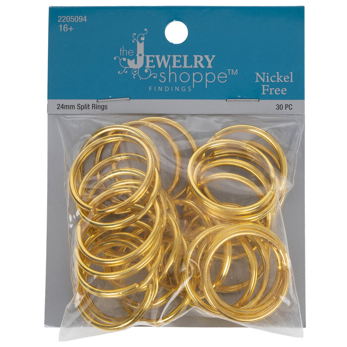 Split Rings 24mm Hobby Lobby 2205094