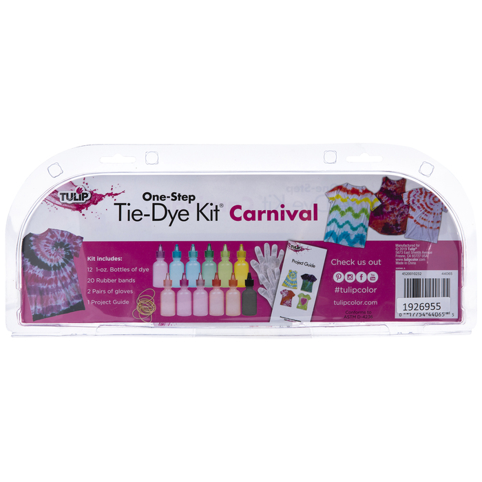 Carnival OneStep TieDye Kit Hobby Lobby 1926955