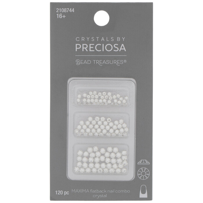 Crystal Nail Combo Flatback Crystals Hobby Lobby 2108744