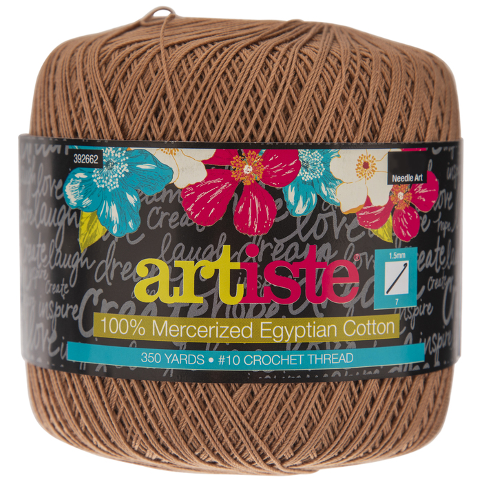 Hemp Artiste Cotton Crochet Thread Hobby Lobby 392662