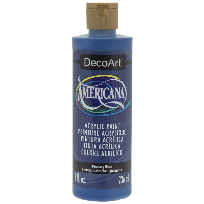 Primary Blue Americana Acrylic Paint - 8 Ounce | Hobby Lobby | 1849496