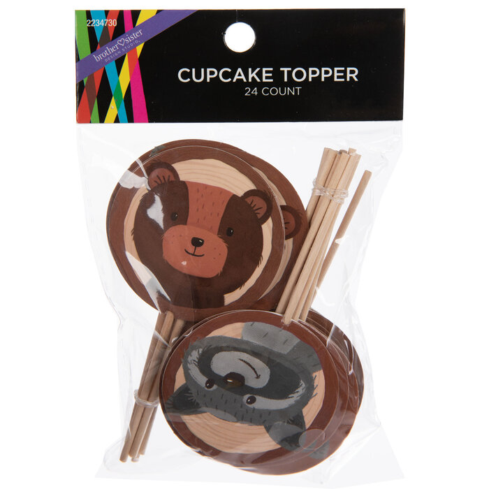Woodland Animal Cupcake Toppers Hobby Lobby 2234730