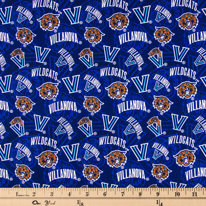 Villanova Allover Collegiate Cotton Fabric Hobby Lobby 1720044 - Villanova Home Decor Villanova Allover Collegiate Cotton Fabric Hobby Lobby 1720044 - Villanova Home Decor