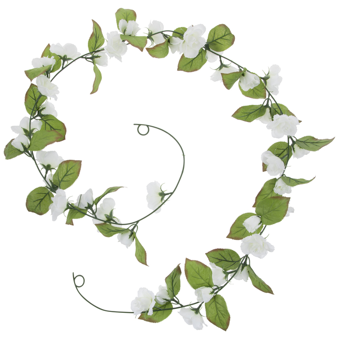White Mini Rose Garland Hobby Lobby 497560