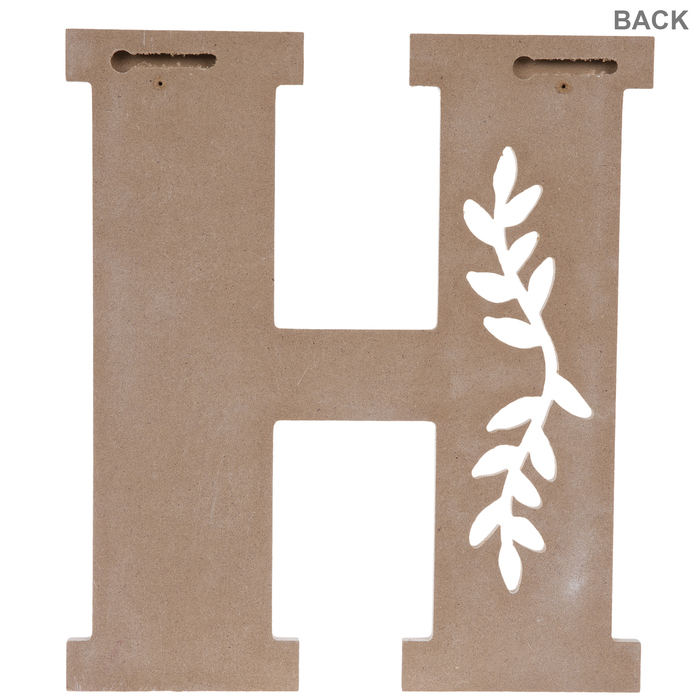 White Vine Letter Wood Wall Decor H Hobby Lobby 2007706