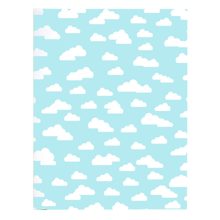 Geo Clouds Scrapbook Paper 8 1/2" x 11" Hobby Lobby 1434828