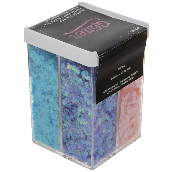 Pastel Party Blend Glitter Stacker Hobby Lobby 2138683