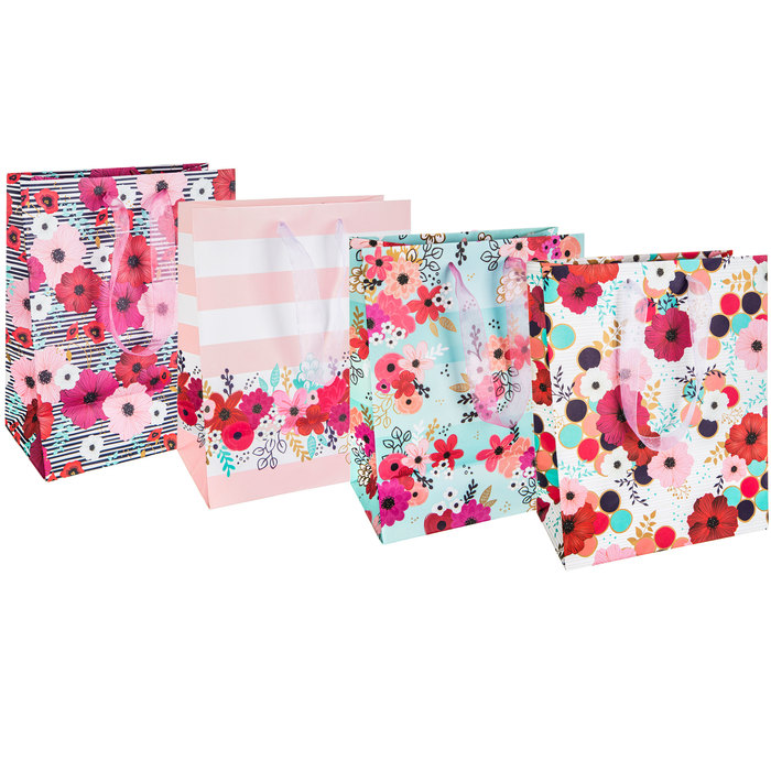 Floral & Striped Gift Bags Hobby Lobby 1682350