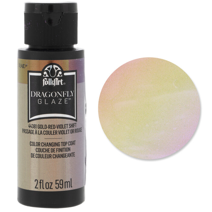 FolkArt Dragonfly Glaze Top Coat Hobby Lobby 1784164