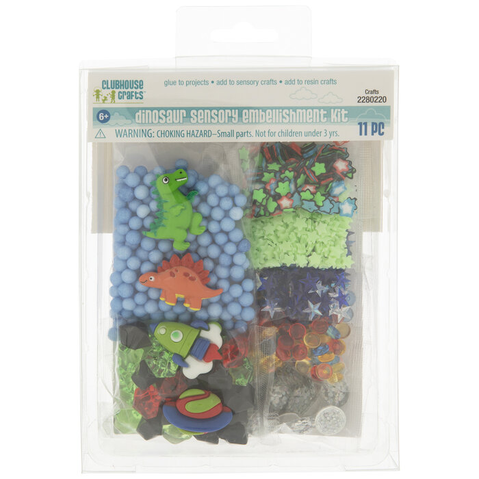 Dino Sensory Embellishment Kit Hobby Lobby 2280220